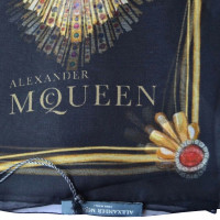 Alexander McQueen Schal/Tuch aus Seide in Schwarz