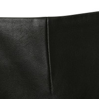 Zimmermann Leather skirt in black 