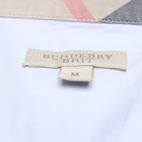 Burberry Blouse in lichtblauw