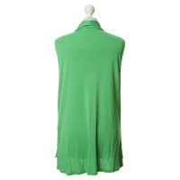 Gianni Versace Short-sleeved blouse in green