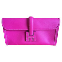 Hermès Jige PM Leather in Pink