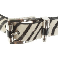 Michael Kors Cintura con stampa animalier