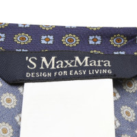 Max Mara Silk top with pattern