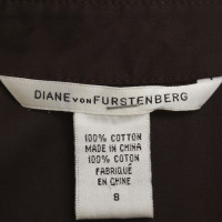 Diane Von Furstenberg Blouses jurk in bruin