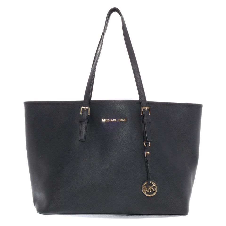 Michael Kors Shopper en Cuir en Noir