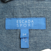 Escada Denim jacket with gemstone trim