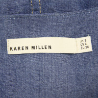 Karen Millen Jeanskleid in Blau