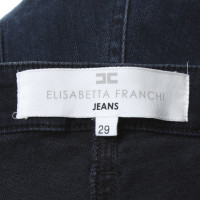 Elisabetta Franchi Jeans in blu scuro