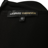 Gaspard Yurkievich Schwarzes Kleid mit Cape