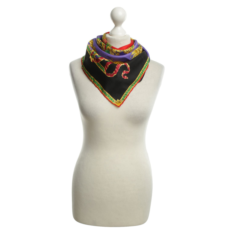 Versace modelli di sciarpa di seta