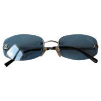 Chanel Blaue Sonnenbrille