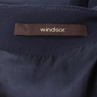 Windsor Dress in dark blue