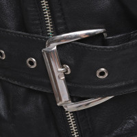 Nusco Vest Leather in Black