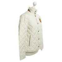 Ralph Lauren Crème-kleurige gewatteerde jas