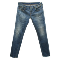 R 13 Jeans Katoen in Blauw