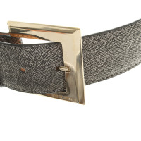 Etro Belt with metallic coating