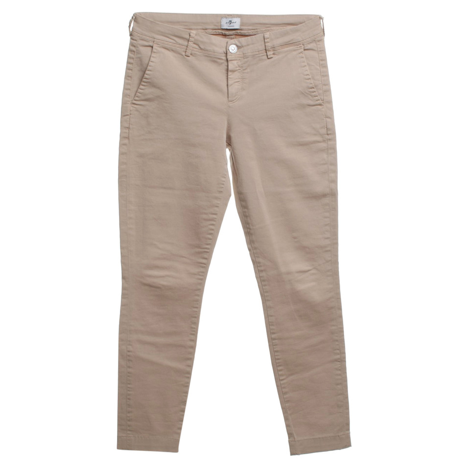 7 For All Mankind trousers in beige