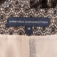 French Connection Gold-colored bolero
