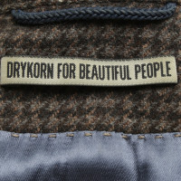 Drykorn Blazer with houndstooth pattern