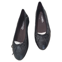 Chanel Leather ballet flats