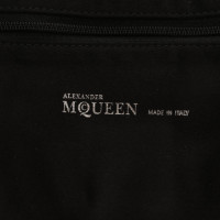 Alexander McQueen Pochette in Pelle scamosciata in Color carne