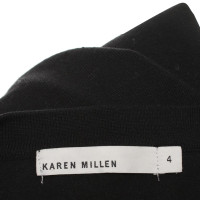 Karen Millen Strickjacke in Schwarz/Weiß