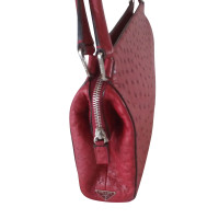 Prada Handbag made of ostrich leather