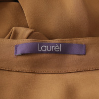 Laurèl Zijden blouse in bruin