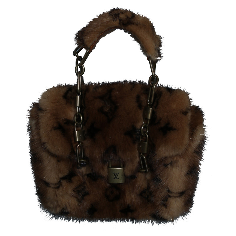 Louis Vuitton Mink fur handbag - Buy Second hand Louis Vuitton Mink fur handbag for €4,400.00