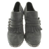 Ermanno Scervino Suede ankle boots