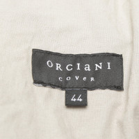 Orciani Jacke/Mantel aus Wildleder in Beige