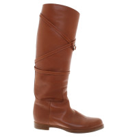 Unützer Light brown leather boots