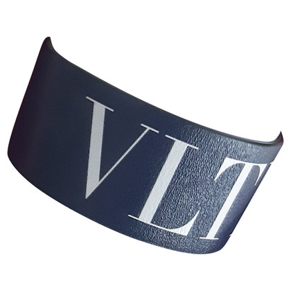 Valentino Garavani Armreif/Armband aus Leder in Blau
