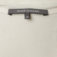 René Lezard Zijden hemd in nude