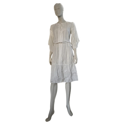 Roberto Cavalli Dress Cotton in Cream