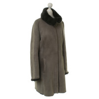 Windsor Cappotto in pelle d'agnello