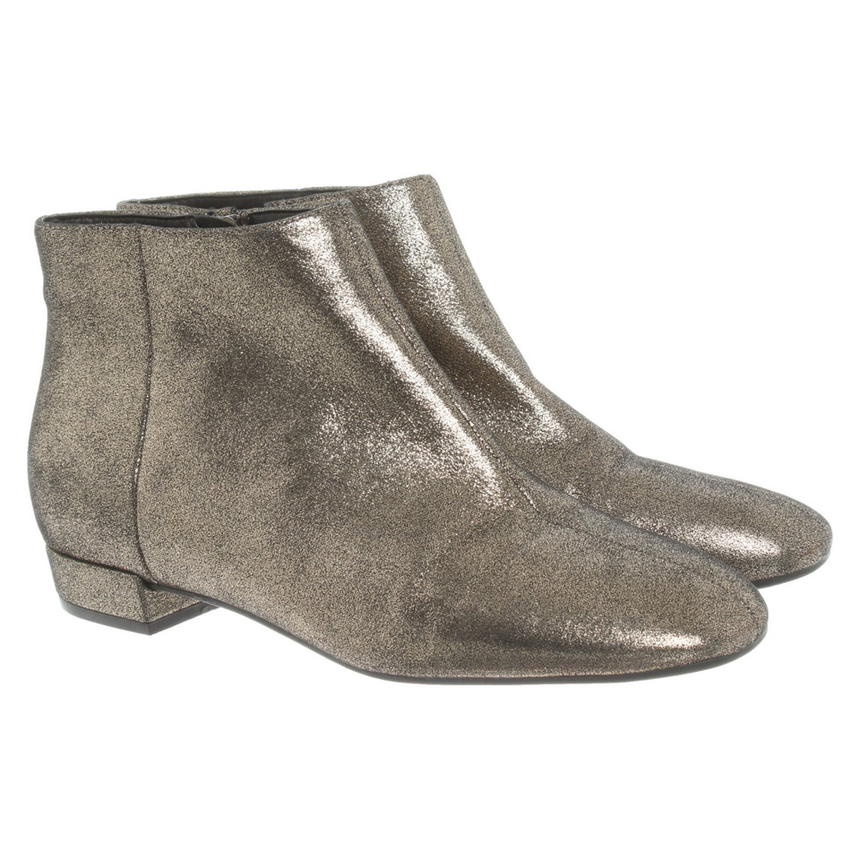Karl Lagerfeld Ankle boots Leather in Gold