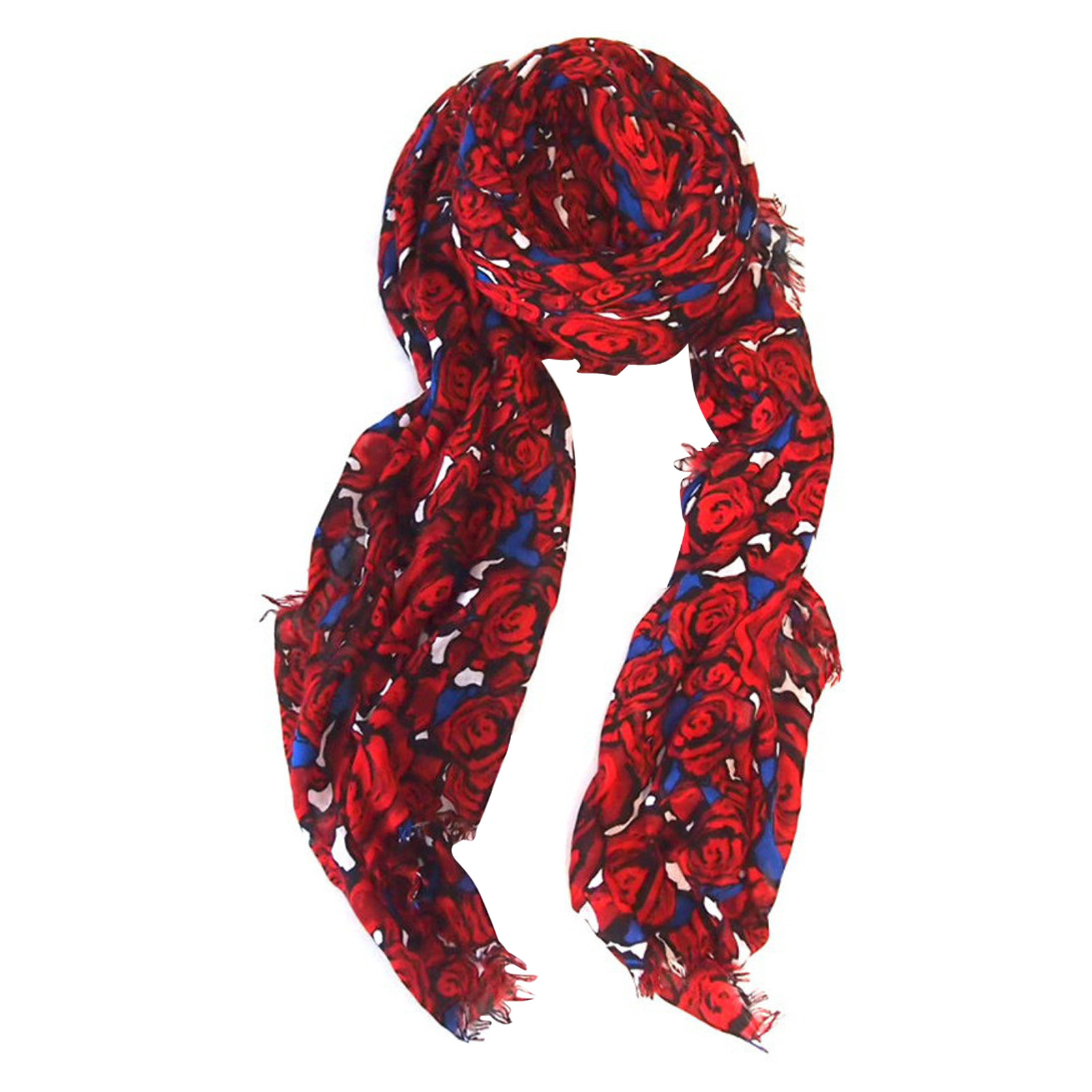 Louis Vuitton Scarf/Shawl Silk in Red - Second Louis Vuitton Scarf/ Shawl Silk in Red buy used for 420€ (5867679)