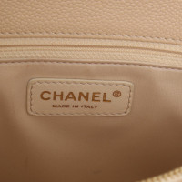Chanel "Grand Shopping Tote" in cream