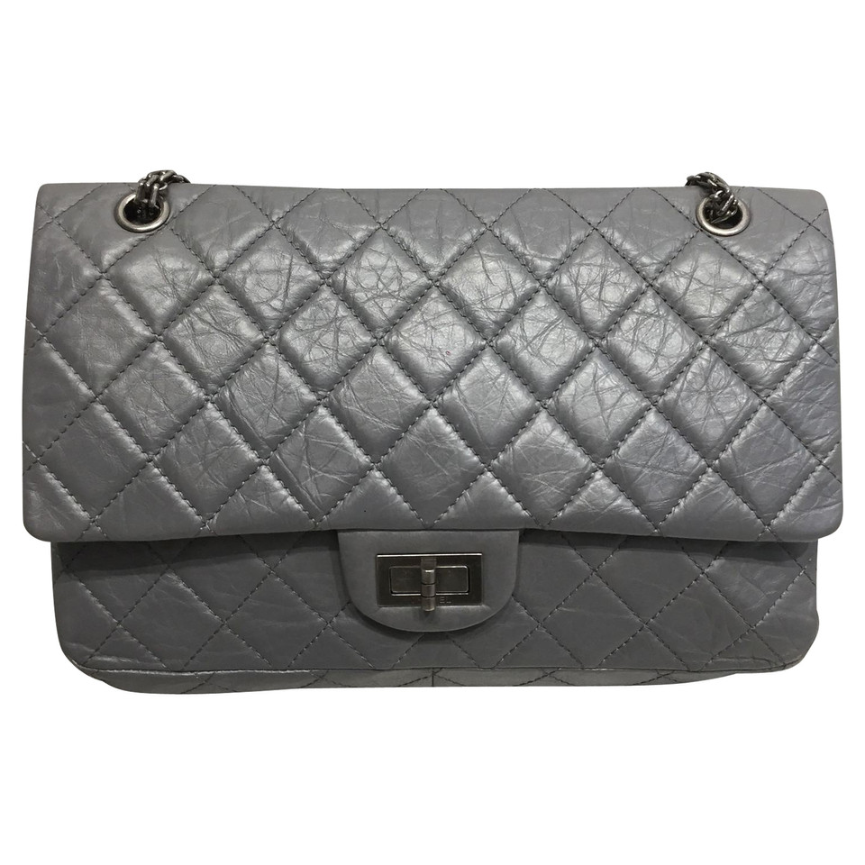 Chanel 2.55 Leather in Grey