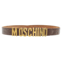 Moschino Belt with logo application