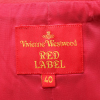 Vivienne Westwood Blazer in Cotone in Rosso