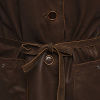 Max Mara Blazer Leather in Brown