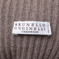 Brunello Cucinelli Cashmere sweater in Taupe