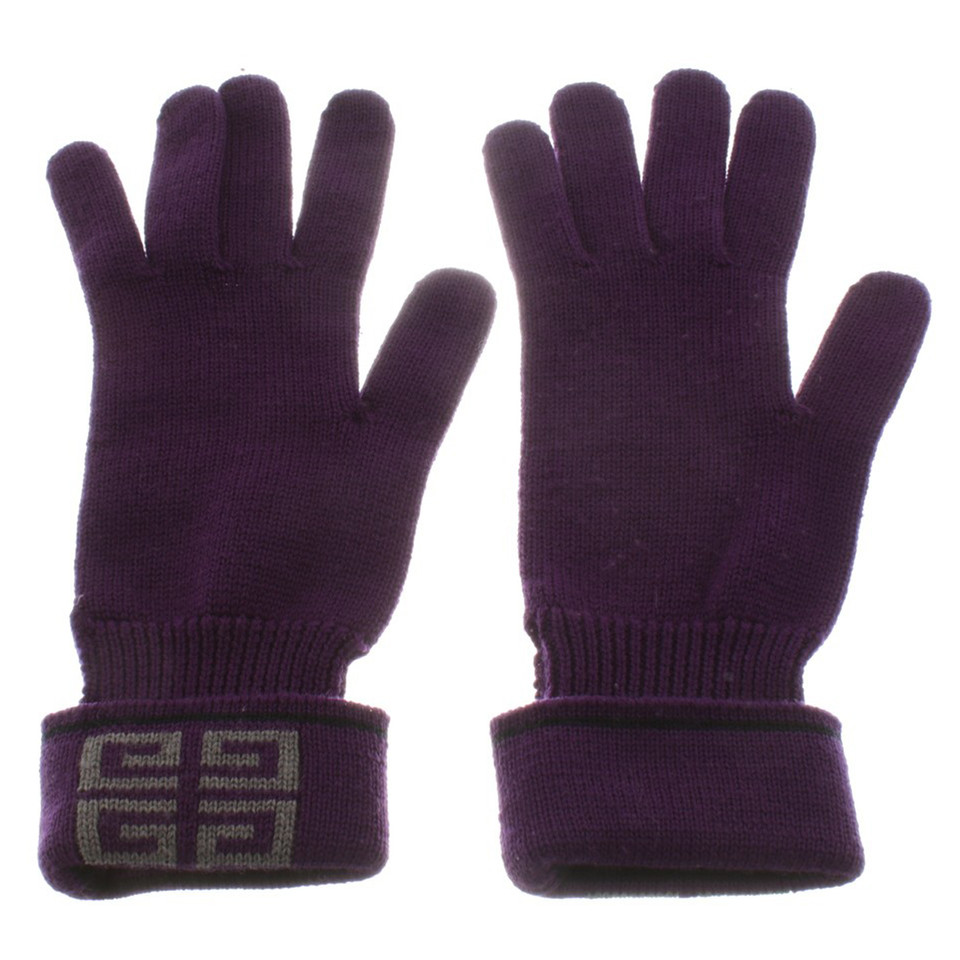 Givenchy Handschoenen in Purple