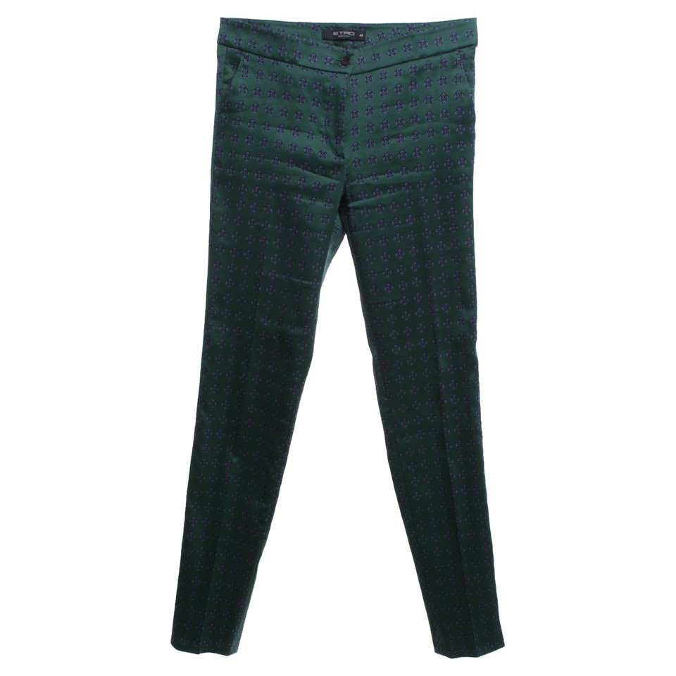 Etro trousers with pattern