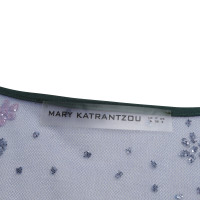 Mary Katrantzou giacca trasparente con glitter