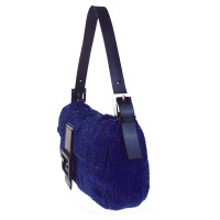 Fendi Baguette Bag Micro en Bleu