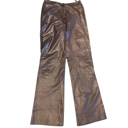 René Lezard leather pants