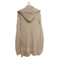 Michael Kors Lange Strickjacke in Beige 